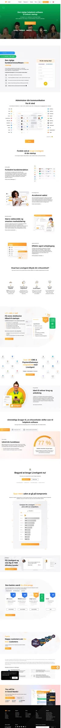 LiveAgent is a help desk solution that connects multiple channels in one interface. Find out more about LiveAgent and its business/industry benefits.