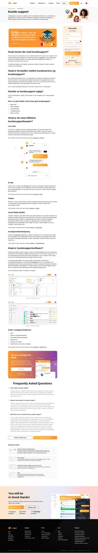 Kundesupport er et sæt tjenester, som en virksomhed leverer til kunden. Det er også en del af customer relationship management.
