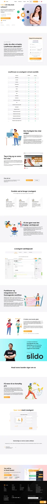 Are you looking for a better alternative to LivePerson? Consider LiveAgent, award winning multi-channel help desk software.