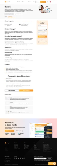 Klare din e-mail-kommunikation med Klaviyo-integration til LiveAgent. Tilpas dine e-mails via billetsystem fra ét helpdesk-dashboard.