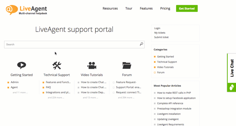 create-knowledge-base-liveagent