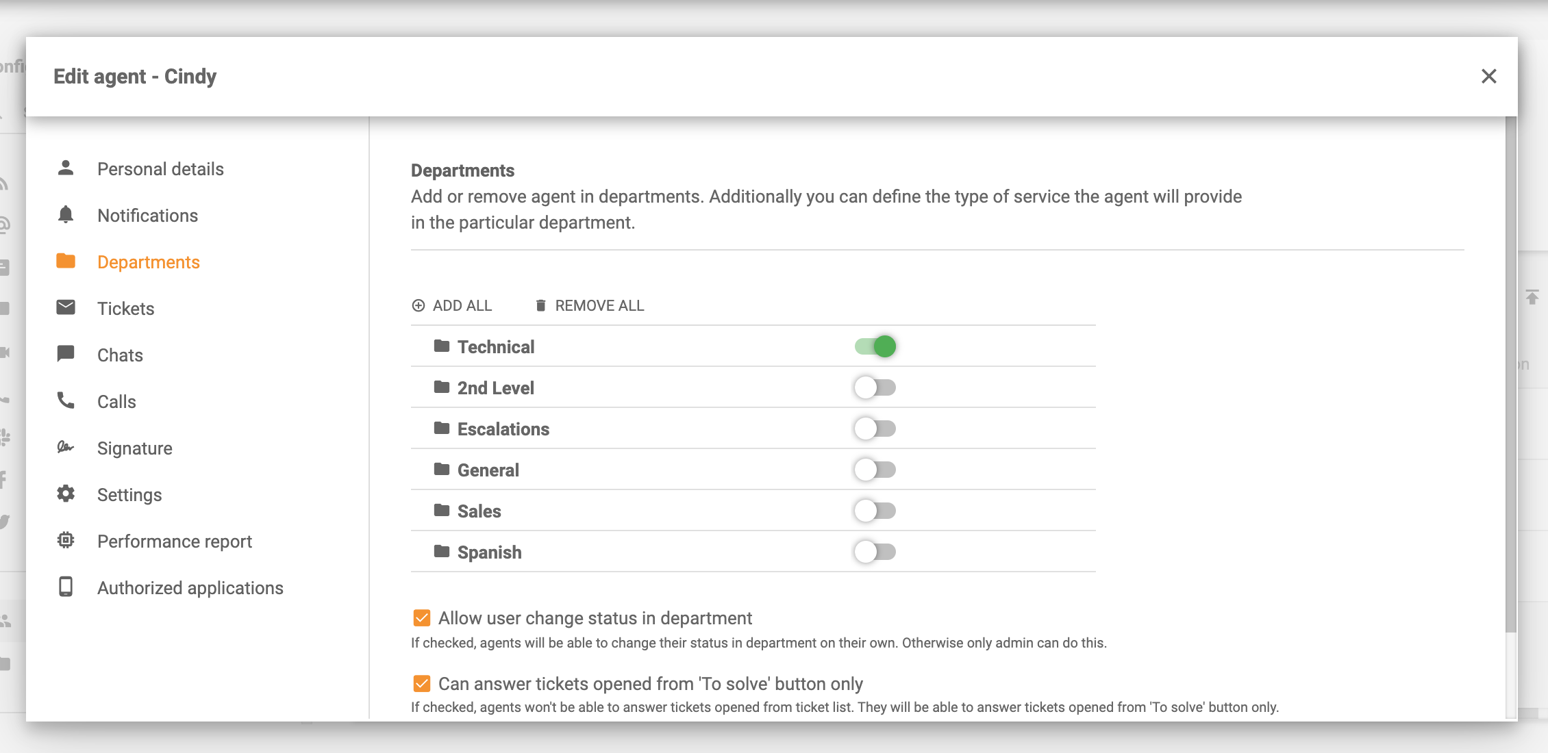 Tilføj-agenter-til-afdelinger-LiveAgent