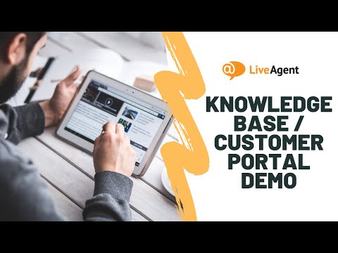 Youtube video: Knowledge Base  Customer Portal Demo  LiveAgent