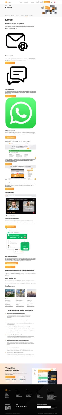 Hvis du leder efter vores kontaktoplysninger, er du kommet til rette sted. Du kan finde vores HQ-adresser samt anden info.