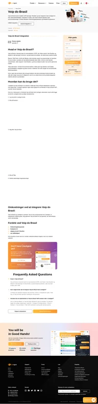 Med LiveAgent kan du nu integrere VoIP do Brasil, en af de største internettelefoniudbydere. Find ud af hvordan i denne artikel.