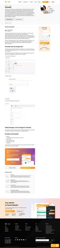 Boost effektiviteten med Sonotel- og LiveAgent-integration. Strømlin kundekommunikation, spor opkald og nemt forbedre servicekvaliteten!