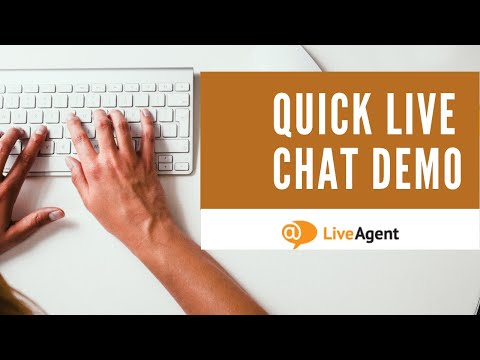 Youtube video: LiveAgent Live Chat Demo