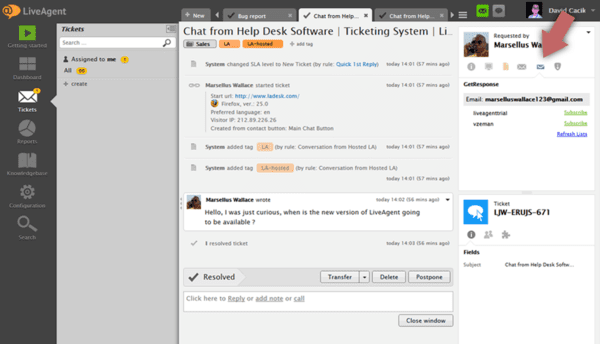 Getresponse-liveagent-integration GetResponse LiveAgent integration