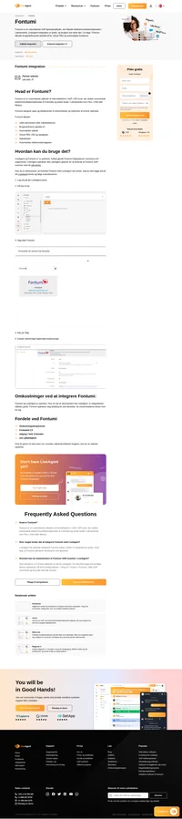 Hvis du er interesseret i at forbinde Fontumi med LiveAgent callcenteret, kan du gøre det med det samme. Lær hvordan i denne artikel.